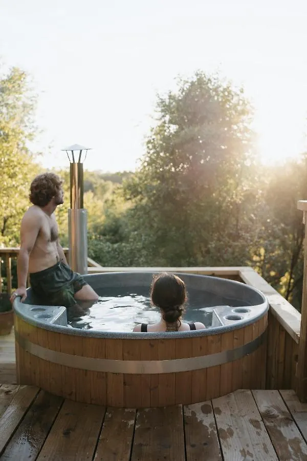 Lodge Yurtshire Eavestone Lake - Birch Yurt Ripon United Kingdom