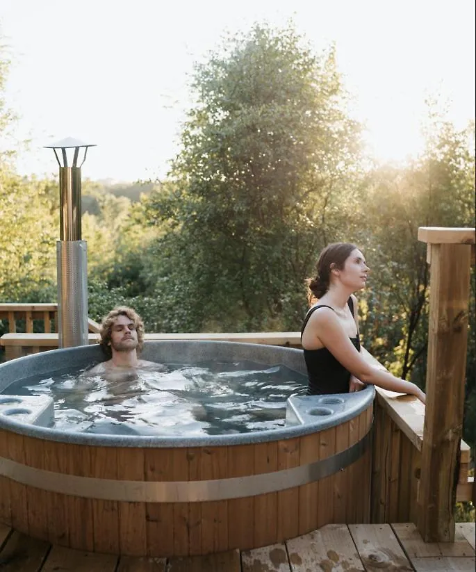 Yurtshire Eavestone Lake - Birch Yurt Ripon Lodge